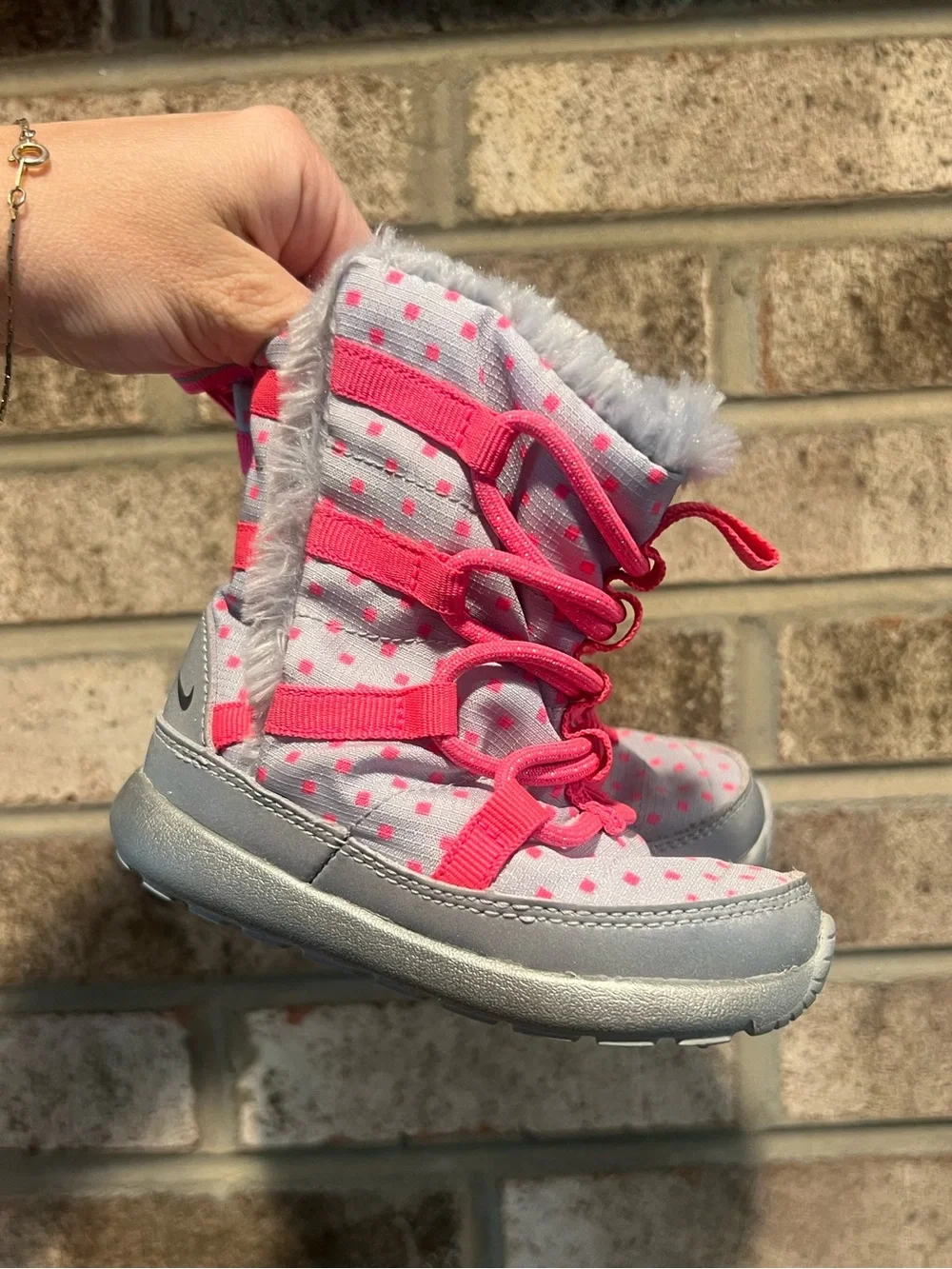 Nike Roshe Run Hi Little Girls Sneakerboots
